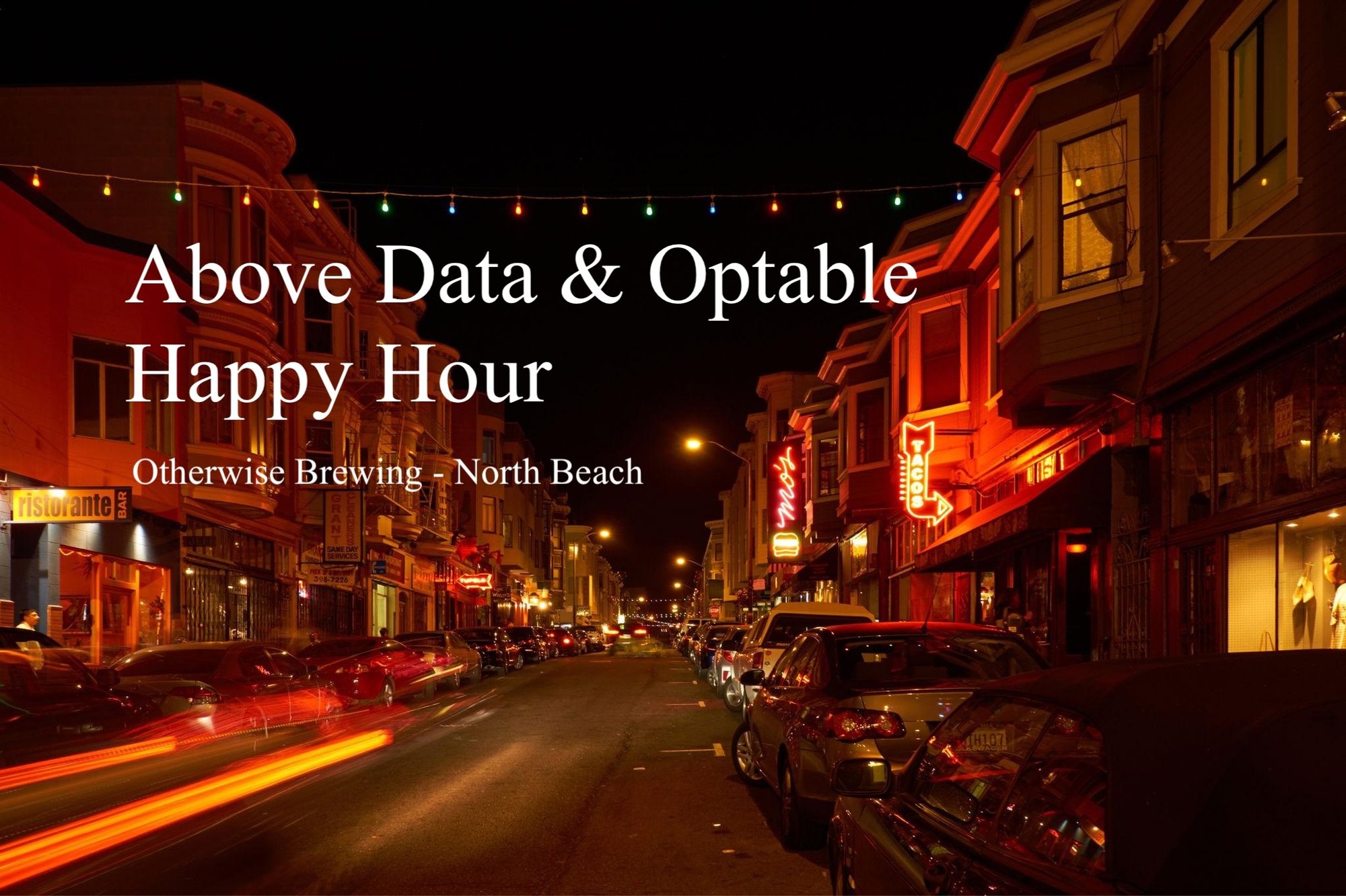 north beach - Above Data + Optable north beach - Above Data + Optable